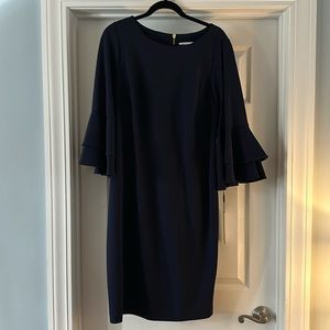 Calvin Klein Plus Size Navy Dress